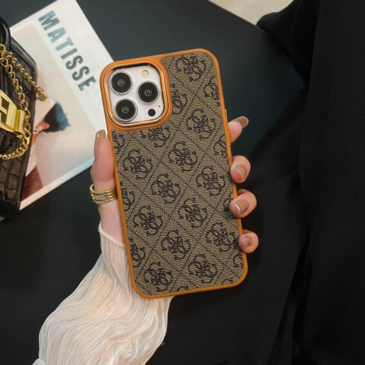 Capa de luxo amarela para iPhone-MD231025