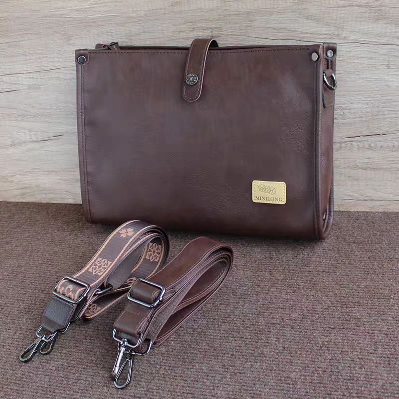 Luxusní kožená crossbody kabelka