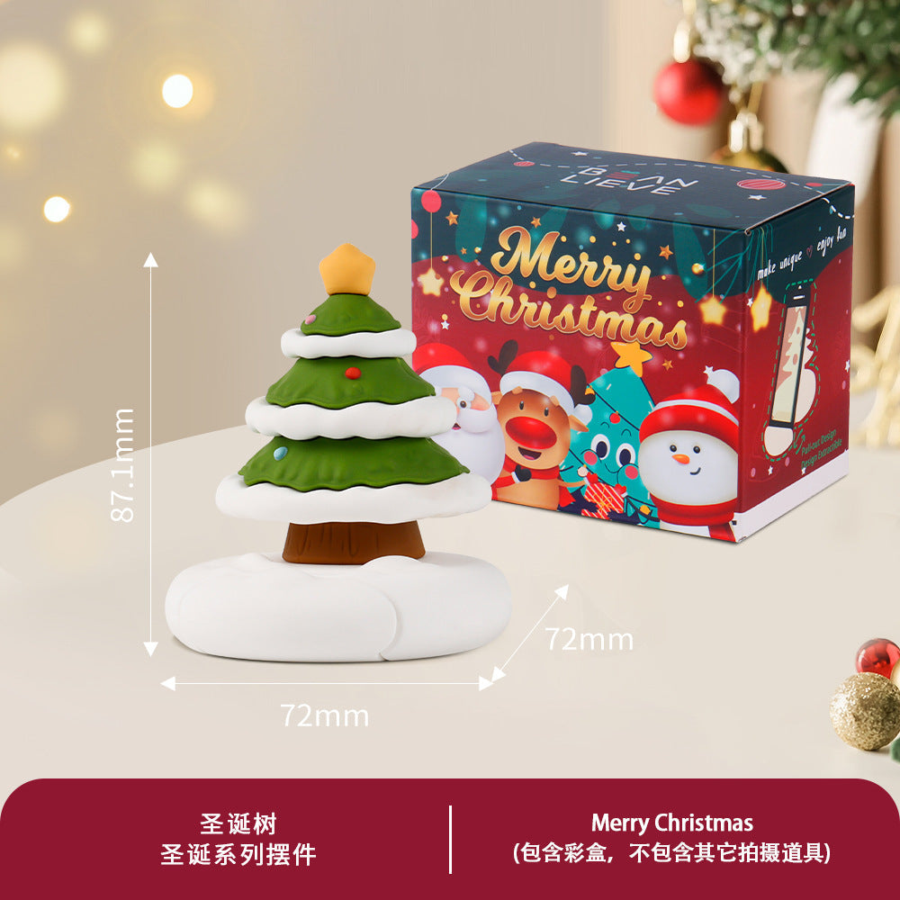 🎄 Stojan na telefon Holiday Desk Buddy – vánoční série