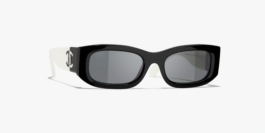 Μόδα γυαλιά ηλίου ορθογώνιο οξικό