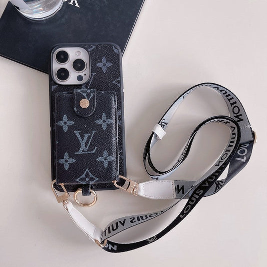 Luxusní taška na karty Classic Řetězové pouzdro na iPhone