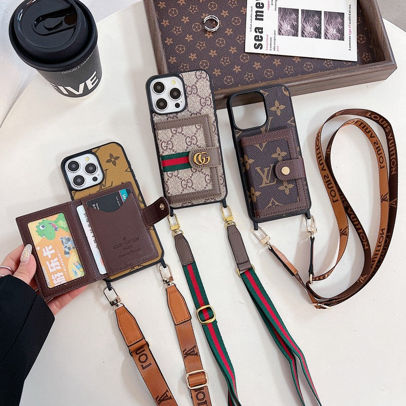 Premium Card Bag Crossbody pouzdro na iPhone