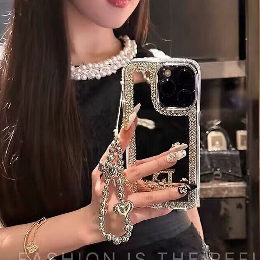 Pouzdro na iPhone Glamorous Beauty Mirror – Makeup & Styl na cestách!