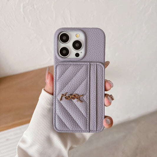 Kožené pouzdro na iPhone Saint Card Bag