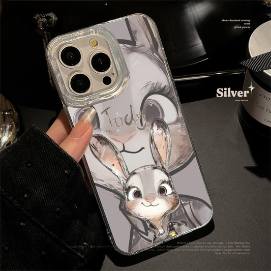 Zootopia-inspireret iPhone-coversæt – Judy Hopps & Nick Wilde