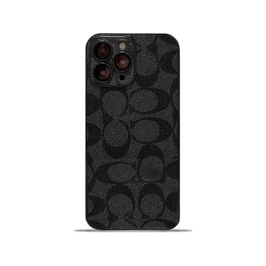 Klasické pouzdro na iPhone černé -QB240402