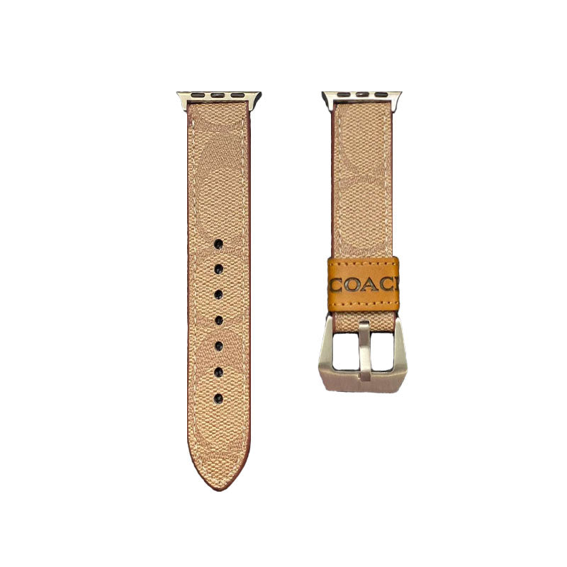 Kožený řemínek Apple Watch Black-YHK244221710