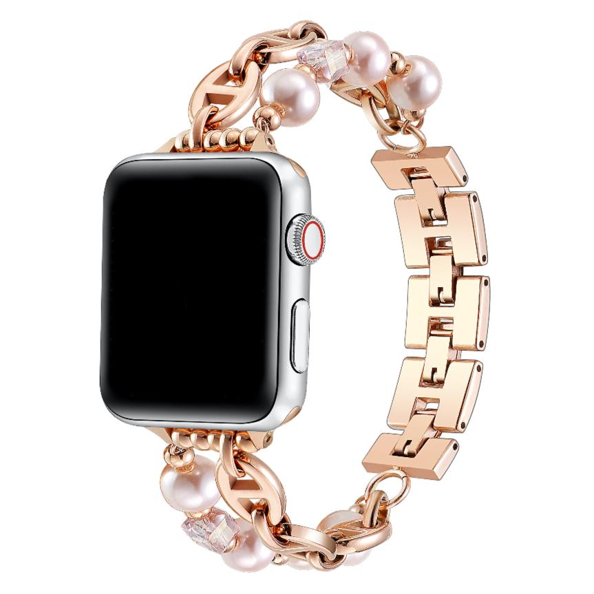 Luna Faux Pearl Band pro Apple Watch