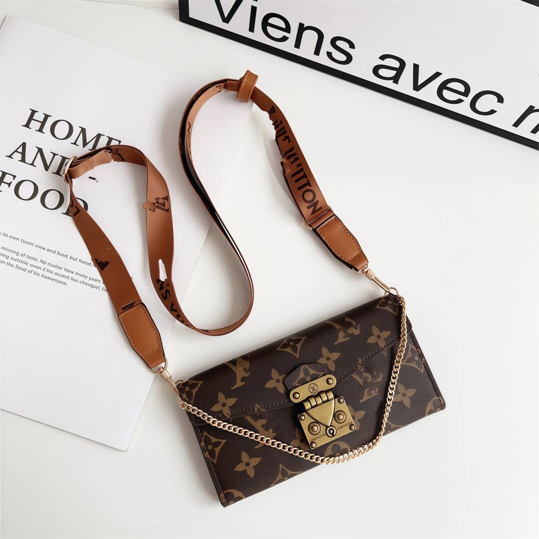 Kožené pouzdro na iPhone inspirované crossbody taškou s držákem na karty