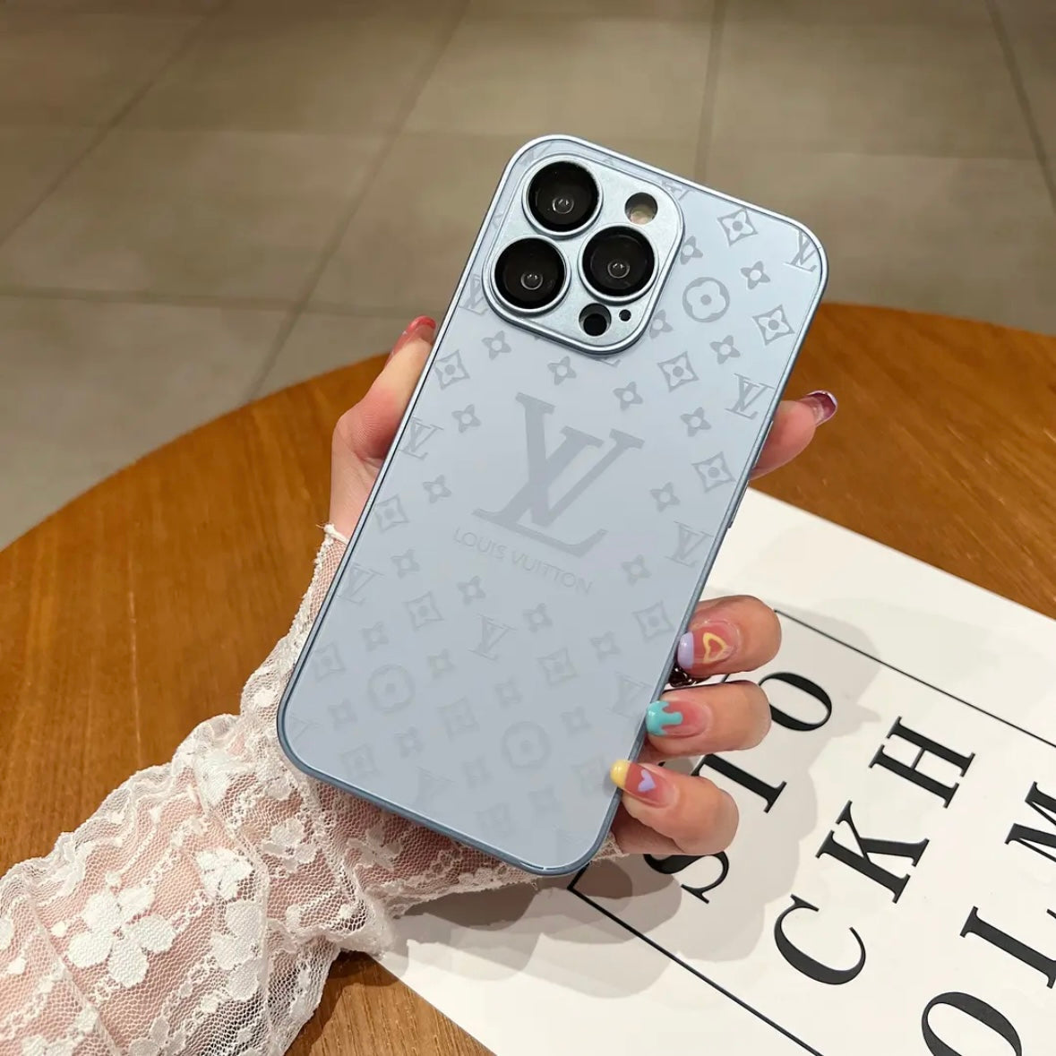 Luxusní x Mono pouzdro na iPhone | Lesk
