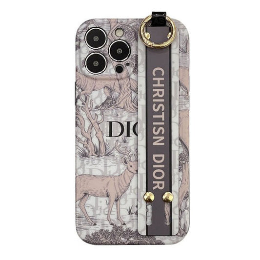 Módní klasický náramkový obal na iPhone