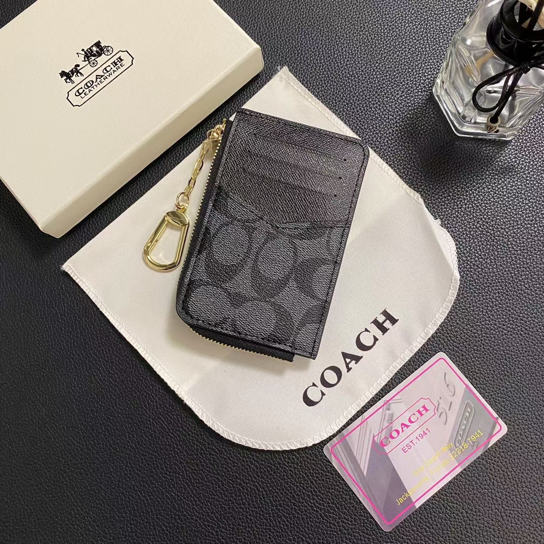 Elegantní CO nadčasová klasická peněženka na karty s elegantním designem