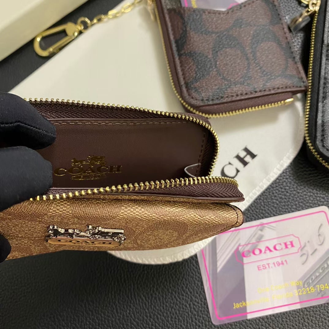 Elegantní CO nadčasová klasická peněženka na karty s elegantním designem