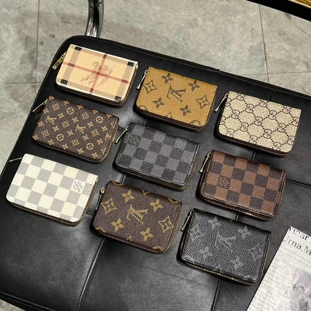 Luxusní kolekce peněženek Monogram Zipper Wallet – Lou, GG a BBR