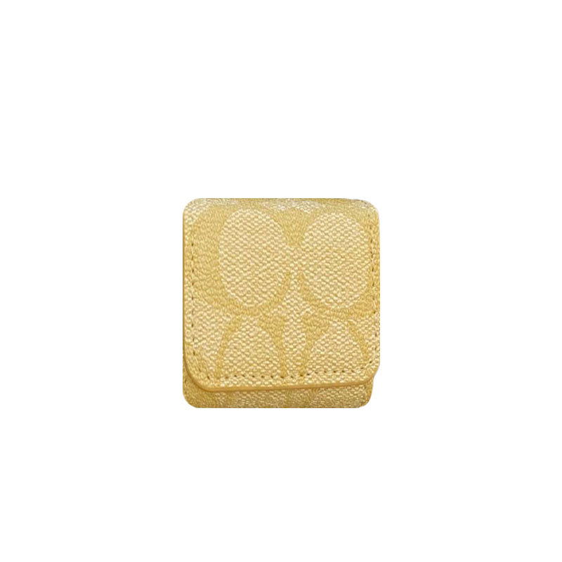 Luxusní pouzdra na AirPods Pro Coach Tmavě hnědá-YH240425