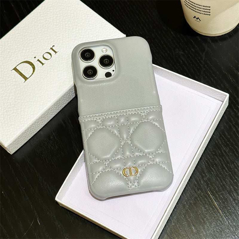 Módní kožené pouzdro na iPhone