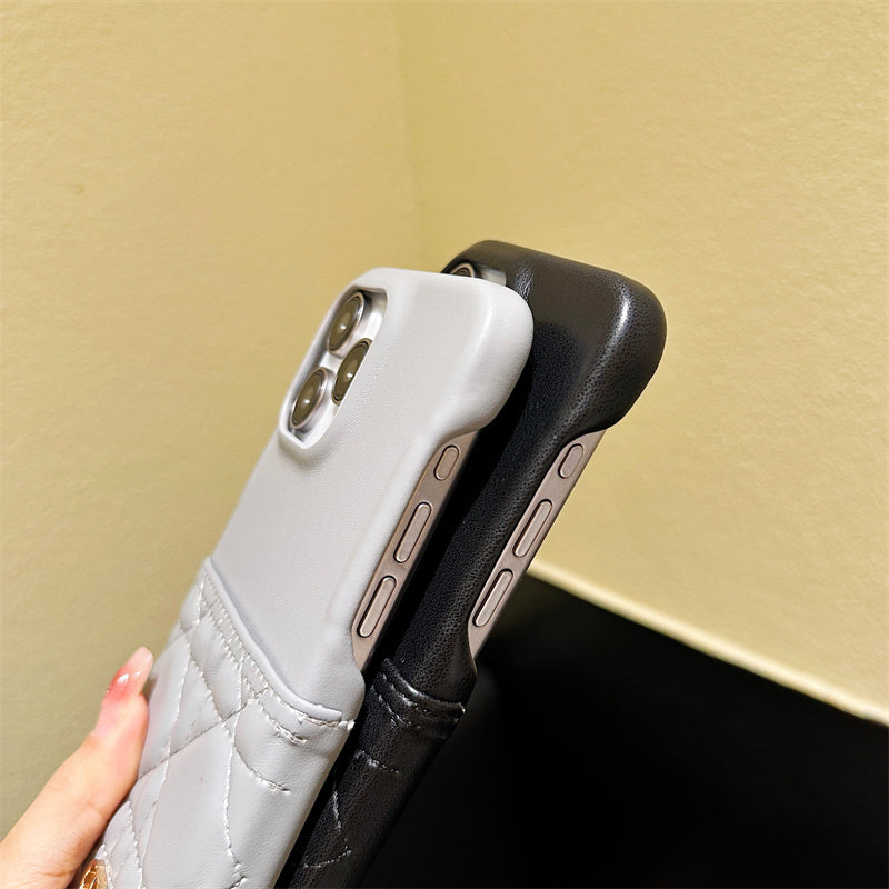Módní kožené pouzdro na iPhone