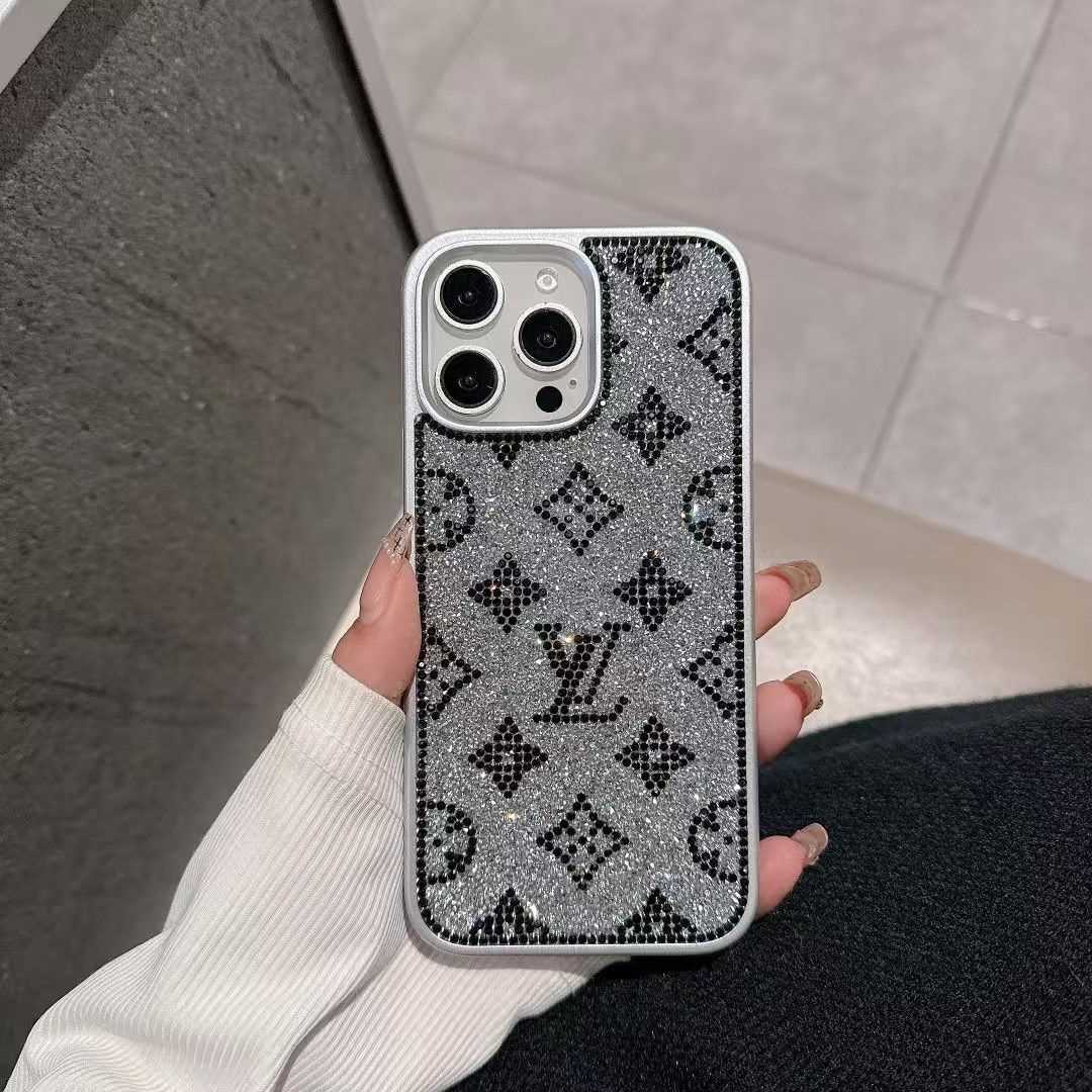 Luxusní Glitter Holographic Y - S - pouzdro na iPhone inspirované L – Diamond Shine Edition