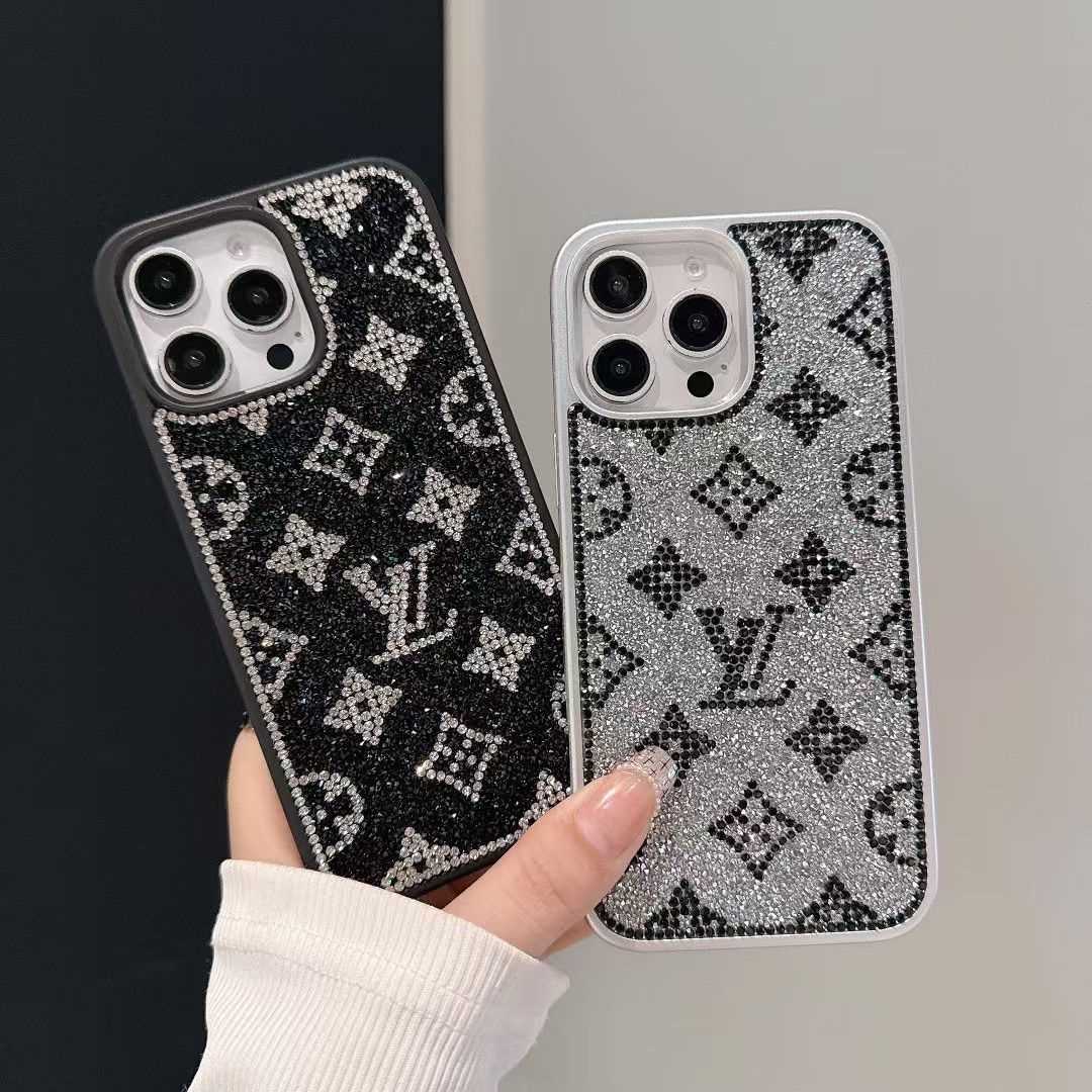 Luxusní Glitter Holographic Y - S - pouzdro na iPhone inspirované L – Diamond Shine Edition