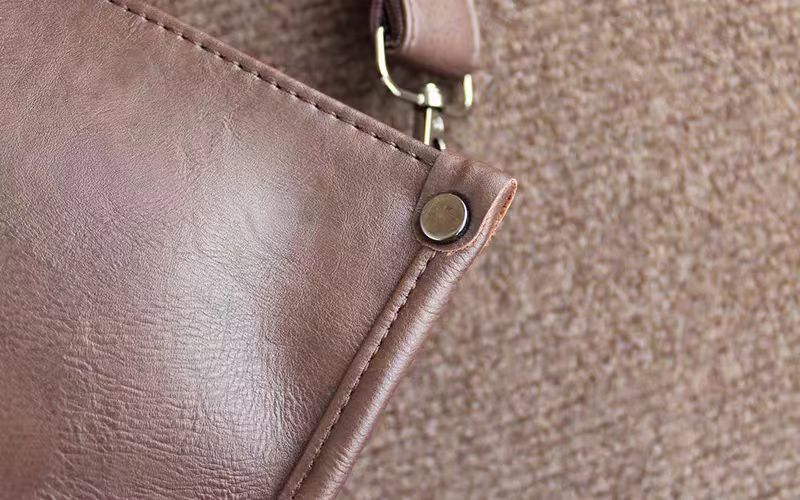 Luxusní kožená crossbody kabelka