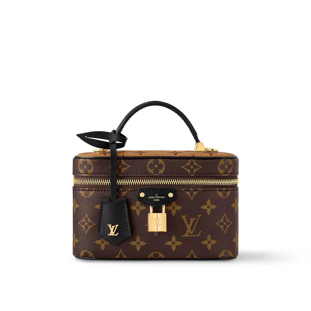 Vintage-Inspired Box kabelka – Elegantní Monogram Tote Box
