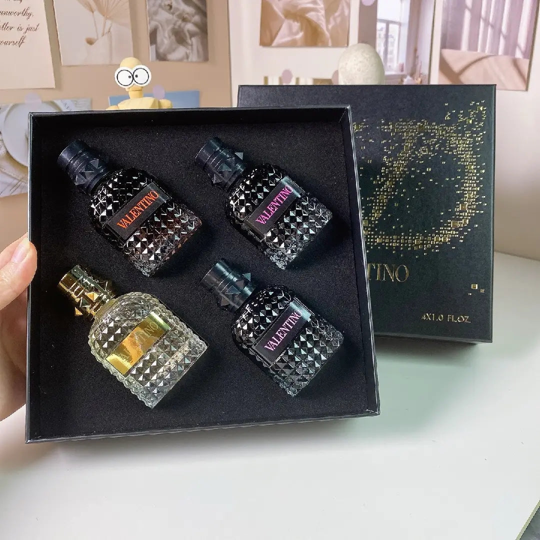 🖤 Urban Rebel Black Box — Pánská sada vůní (4 kusy) (30 ml × 4)