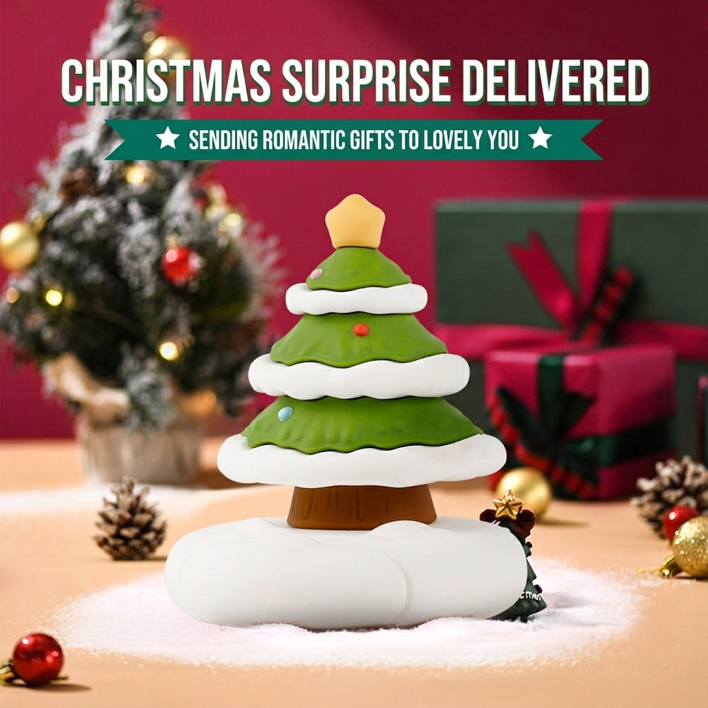 🎄 Stojan na telefon Holiday Desk Buddy – vánoční série