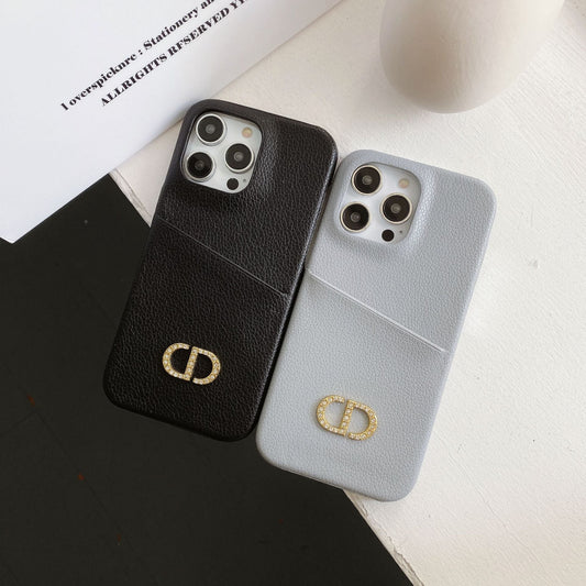Modische iPhone-Hülle aus Leder
