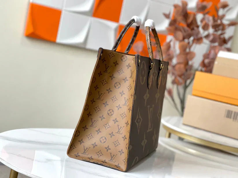 Luxusní kožená taška Monogram