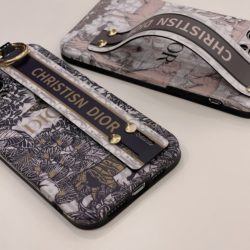 Módní klasický náramkový obal na iPhone
