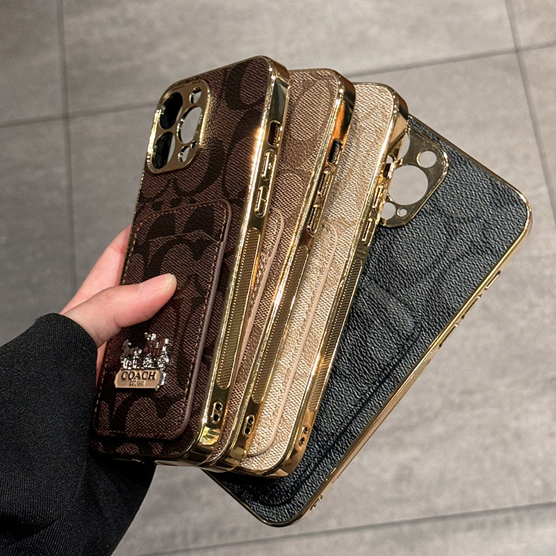 Klasické pouzdro na karty, kožené pouzdro na iPhone