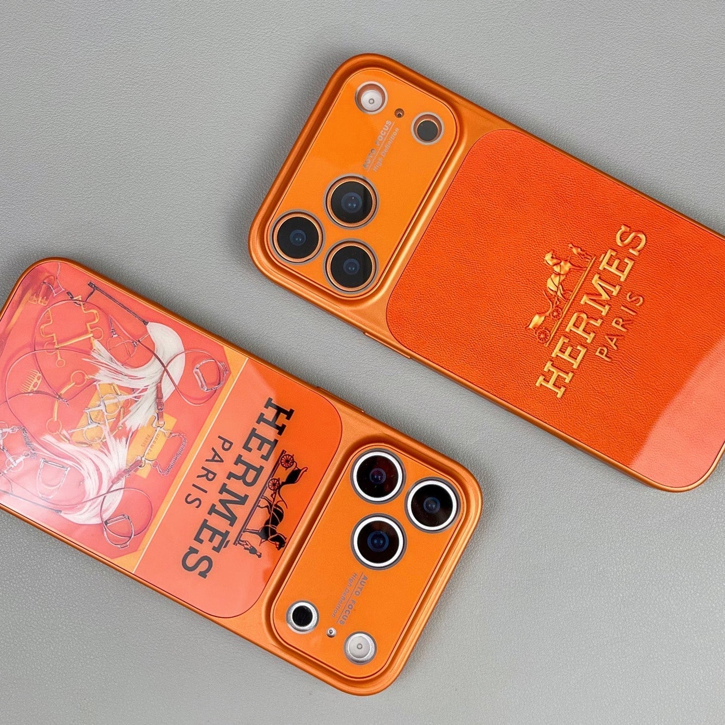 Pouzdro na iPhone řady H Luxury Orange Series