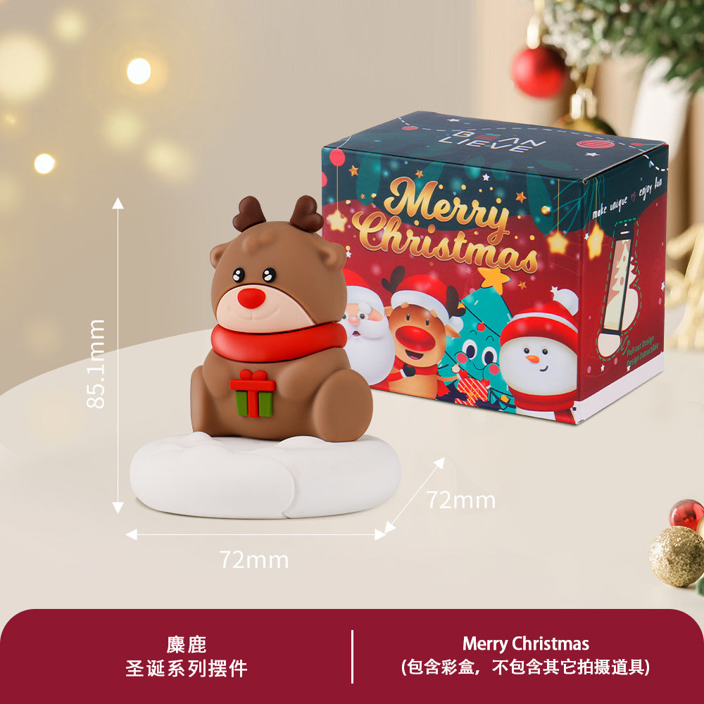 🎄 Stojan na telefon Holiday Desk Buddy – vánoční série