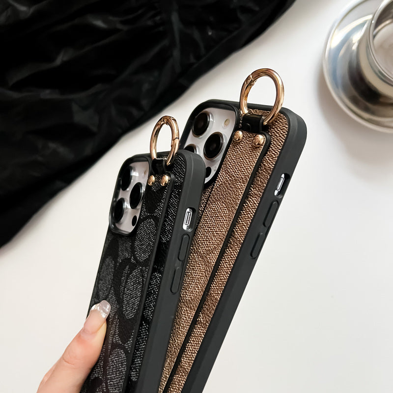 Klasický kryt na iPhone s držákem Coffee-SW240330