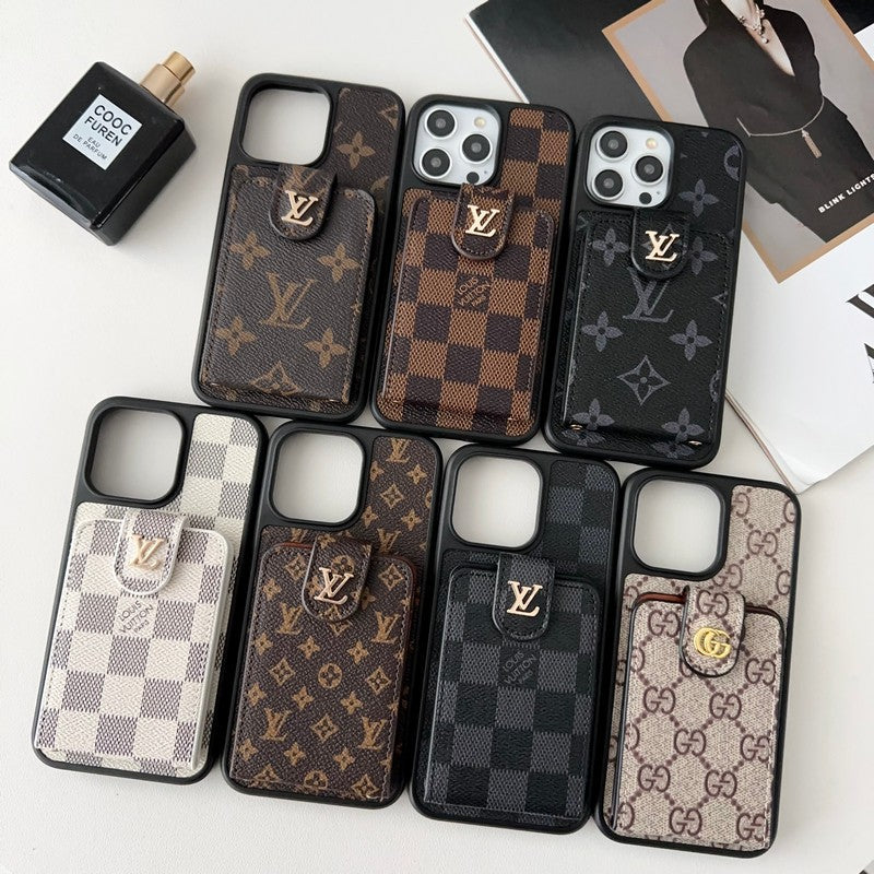 Premium Card Bag Crossbody Chain pouzdro na iPhone
