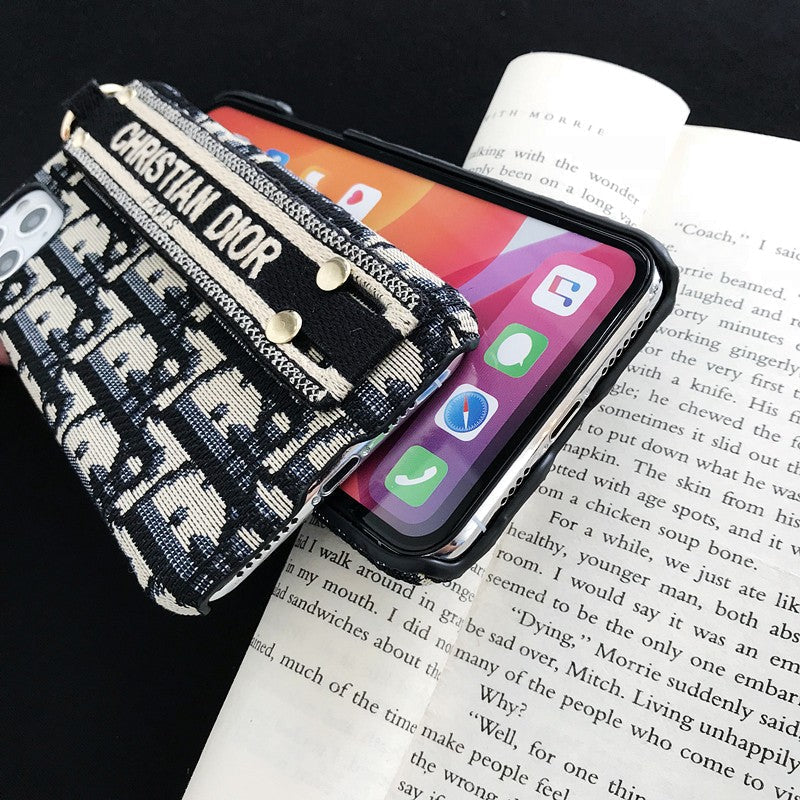 Módní klasický náramkový obal na iPhone