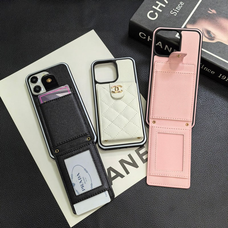 Elegantní crossbody kožené pouzdro na iPhone