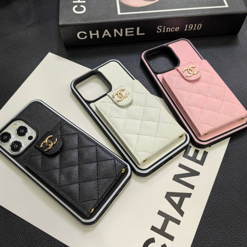 Elegantní crossbody kožené pouzdro na iPhone