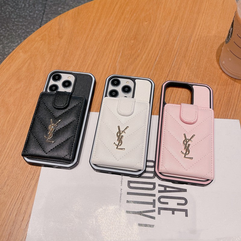 Kožené pouzdro na iPhone v barvě Saint Card Bag