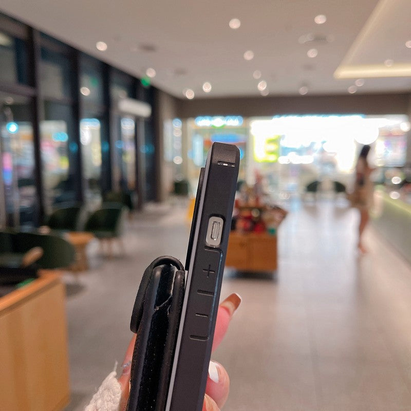 Kožené pouzdro na iPhone v barvě Saint Card Bag