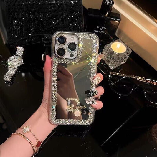 Pouzdro na iPhone Glamorous Beauty Mirror – Makeup & Styl na cestách!