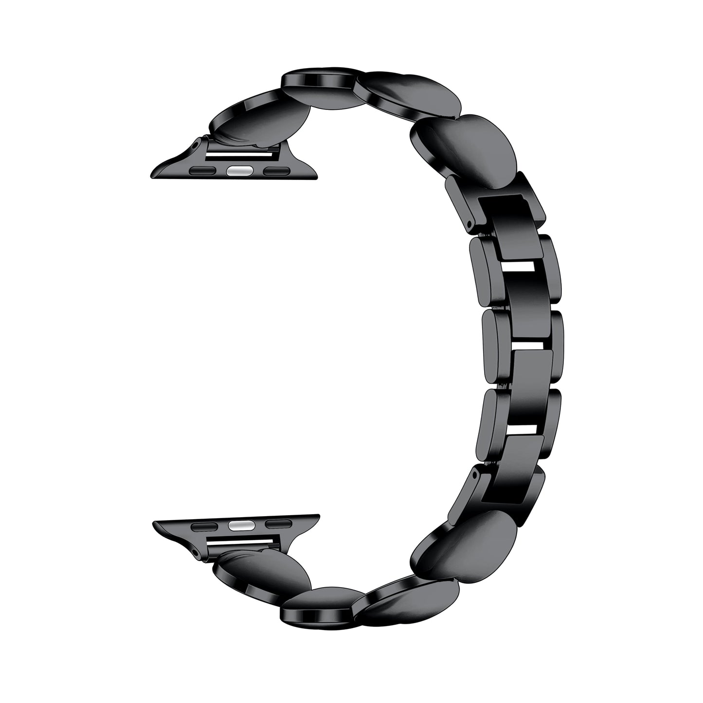 Pásek z nerezové oceli Aphrodite Heart pro Apple Watch