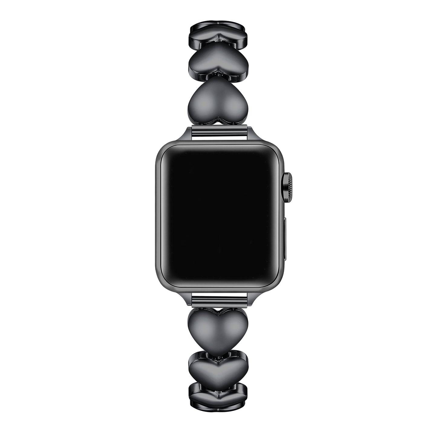 Pásek z nerezové oceli Aphrodite Heart pro Apple Watch