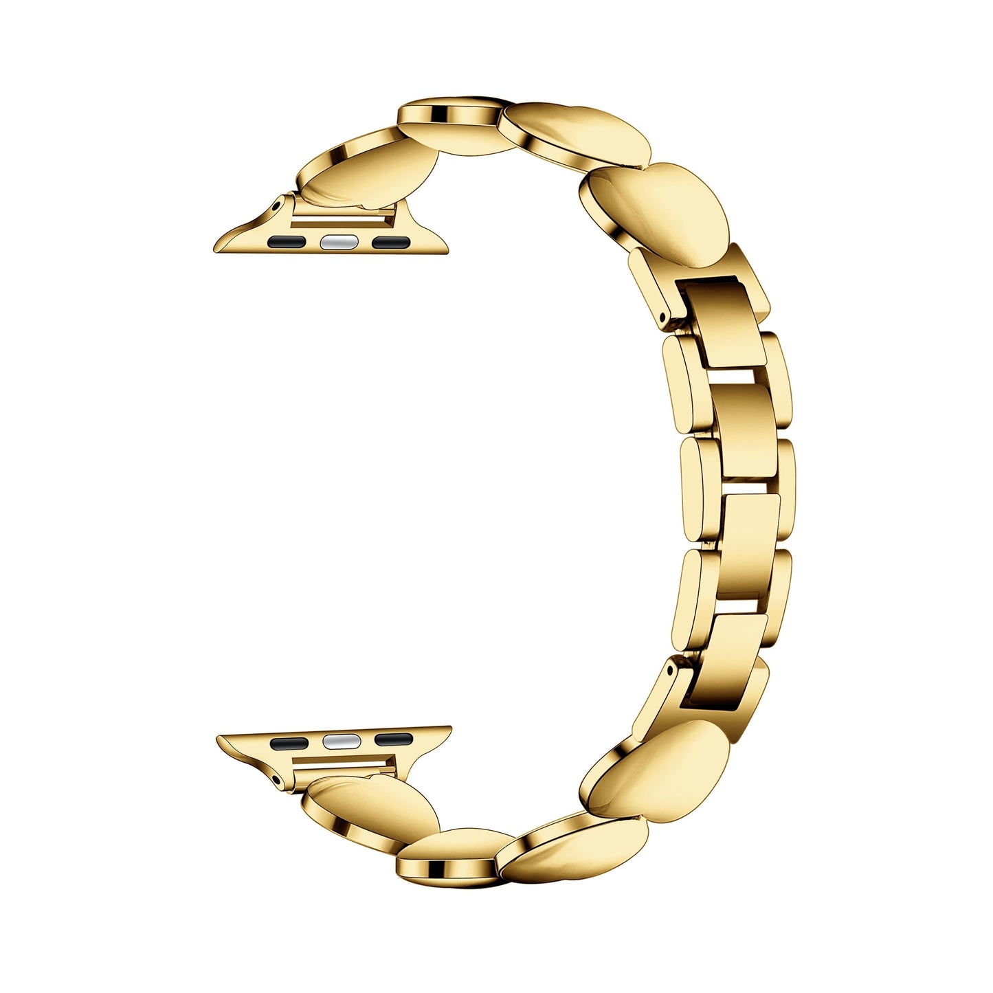 Pásek z nerezové oceli Aphrodite Heart pro Apple Watch