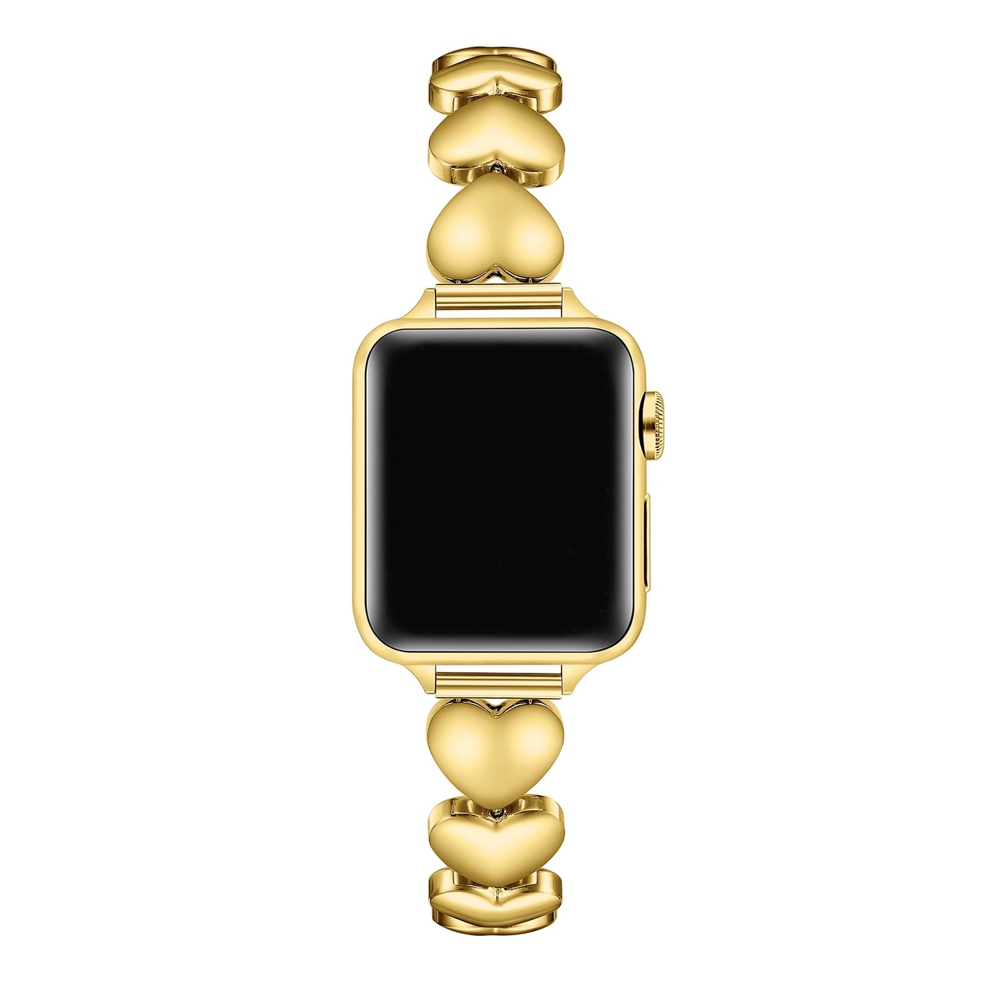 Pásek z nerezové oceli Aphrodite Heart pro Apple Watch