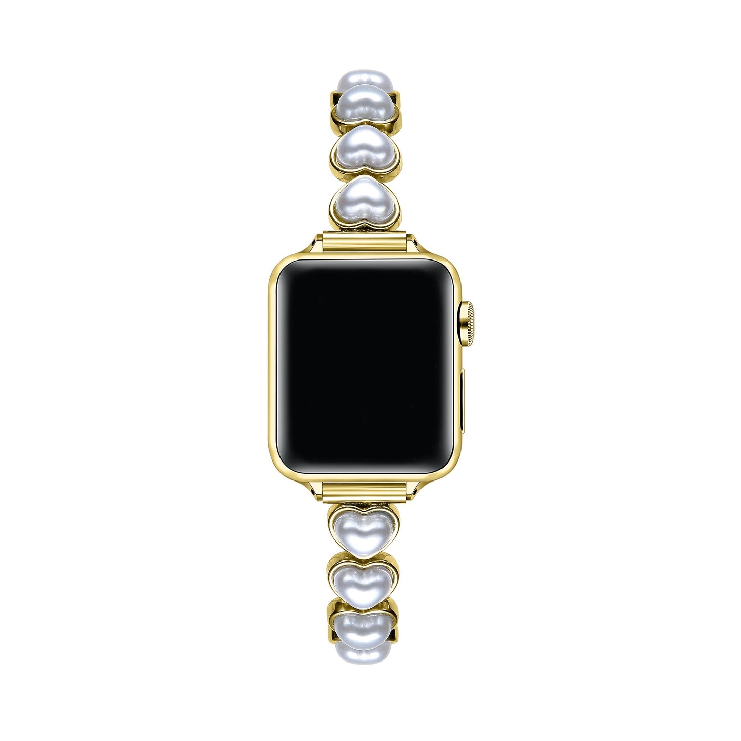 Grace Pearl a kovový pásek pro Apple Watch