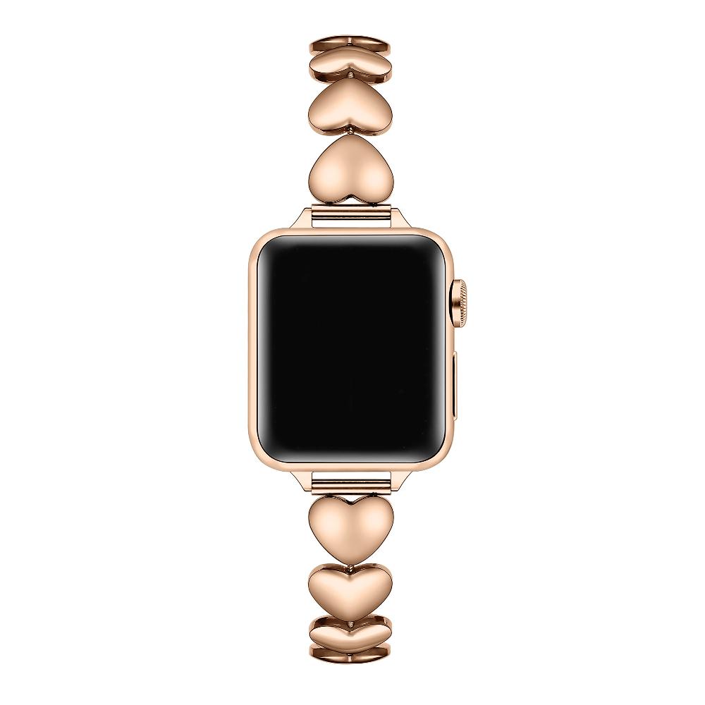 Ocelový pásek Lover Heart pro Apple Watch