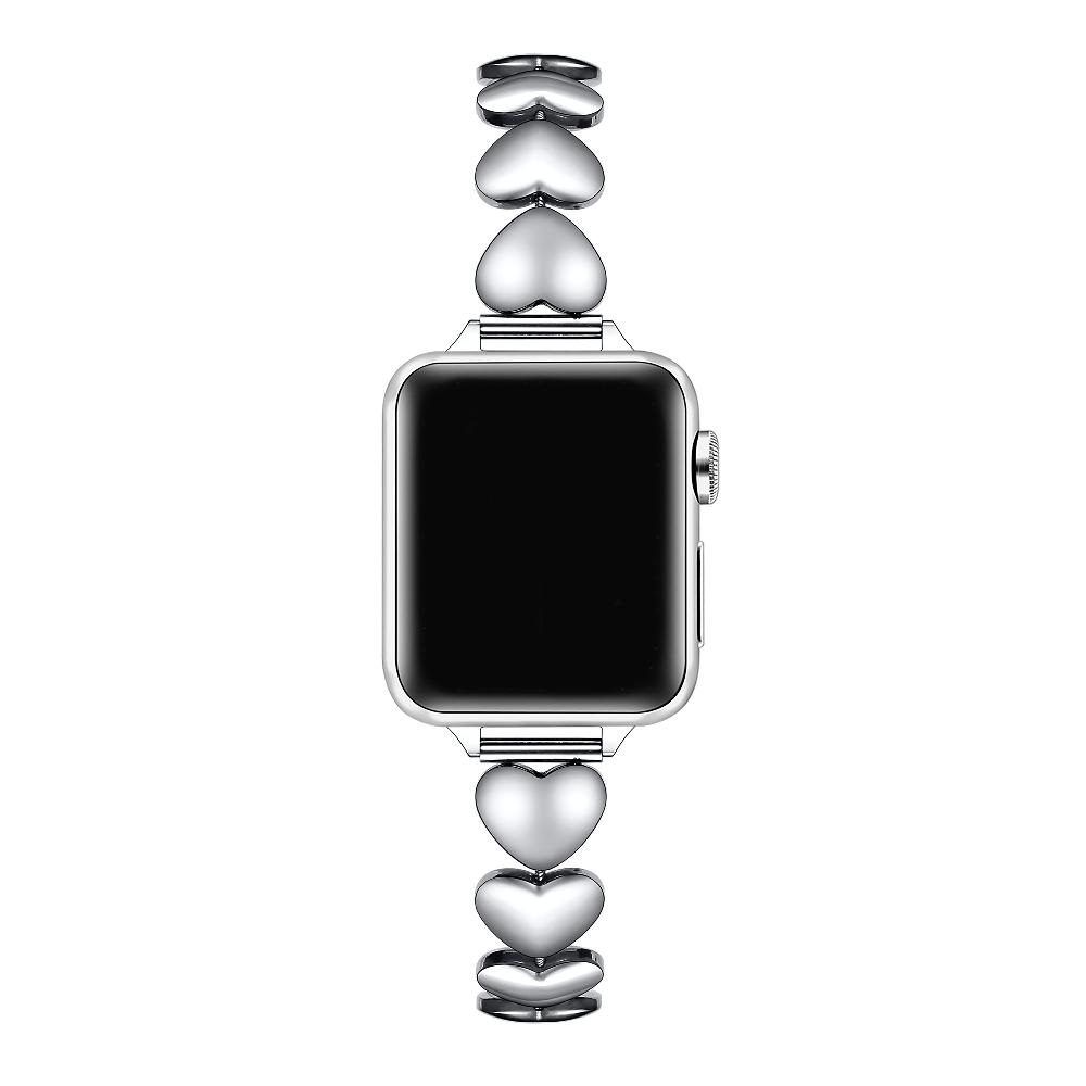 Ocelový pásek Lover Heart pro Apple Watch
