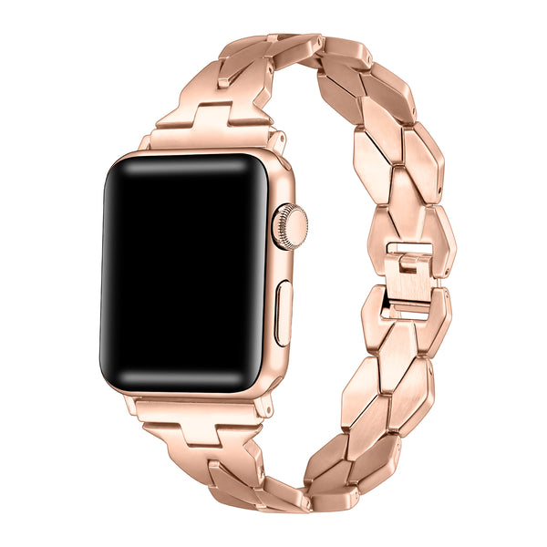 Pásek Ava z nerezové oceli pro Apple Watch - DOPRODEJ