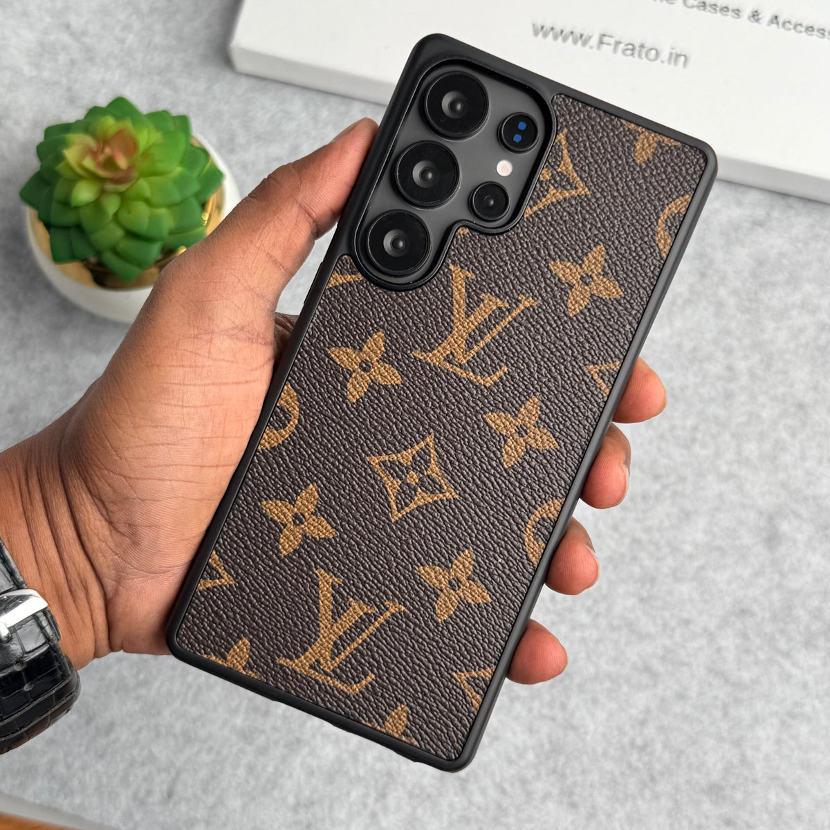 LUXUSNÍ ZNAČKOVÉ POUZDRO Z PU KŮŽE PRO SAMSUNG GALAXY